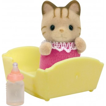 Фигурка Sylvanian Families Полосатый Котенок (5186)