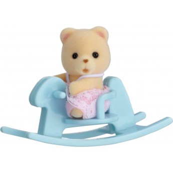 Фигурка Sylvanian Families Малыш медвежонок на качалке (5199)