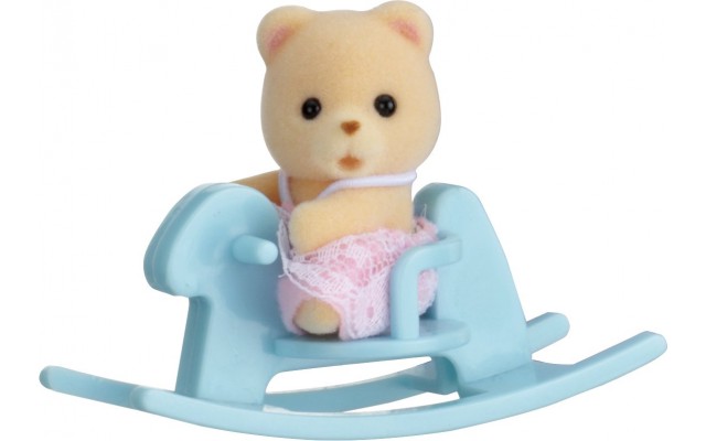 Фигурка Sylvanian Families Малыш медвежонок на качалке (5199)