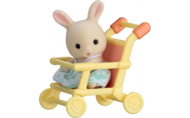 Фигурка Sylvanian Families Кролик в коляске (5200)