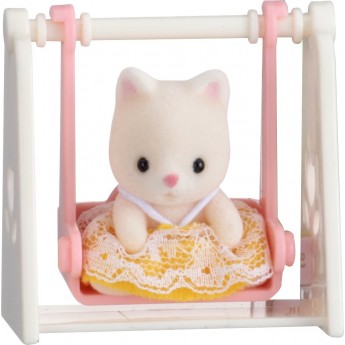 Фігурка Sylvanian Families Малюк кошеня в скриньці (5201)