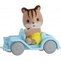 Фигурка Sylvanian Families Бельчонок на машине (5203)