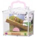 Фигурка Sylvanian Families Котенок на качеле в пластиковом сундучке (5205) title=