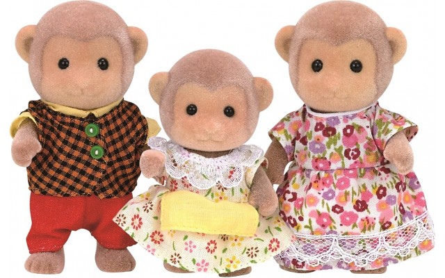 Набор фигурок Sylvanian Families Семья обезьян (5214)