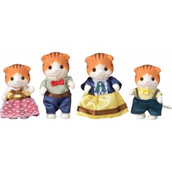 Набір фігурок Sylvanian Families Сім'я капловухих Котів (5290)