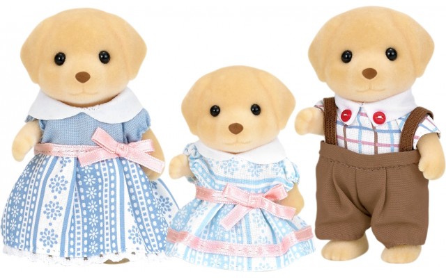 Набір фігурок Sylvanian Families Сім'я Жовтих Лабрадорів (5305)