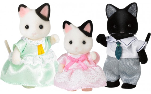 Набір фігурок Sylvanian Families Сім'я Котів у смокінгах (5306)