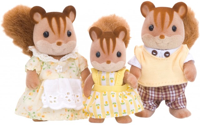 Набір фігурок Sylvanian Families Сім'я Горіхових білок (5307)