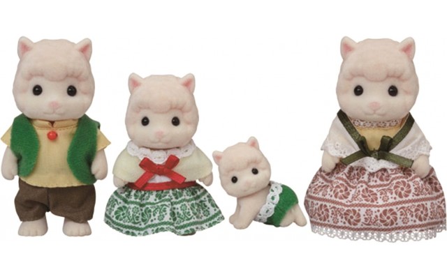 Набор фигурок Sylvanian Families Семья Альпака (5358)