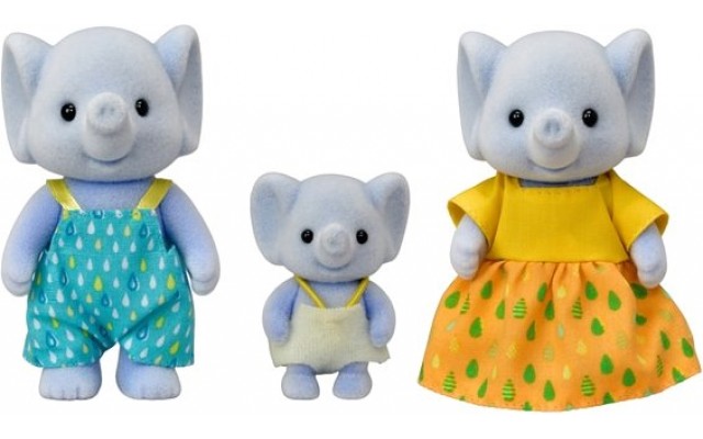 Набор фигурок Sylvanian Families Семья Слонов (5376)