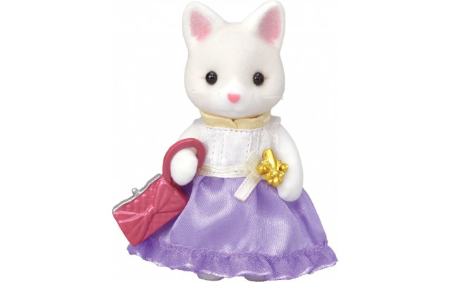 Фигурка Sylvanian Families Городская модница Шелковая Кошка (6003)